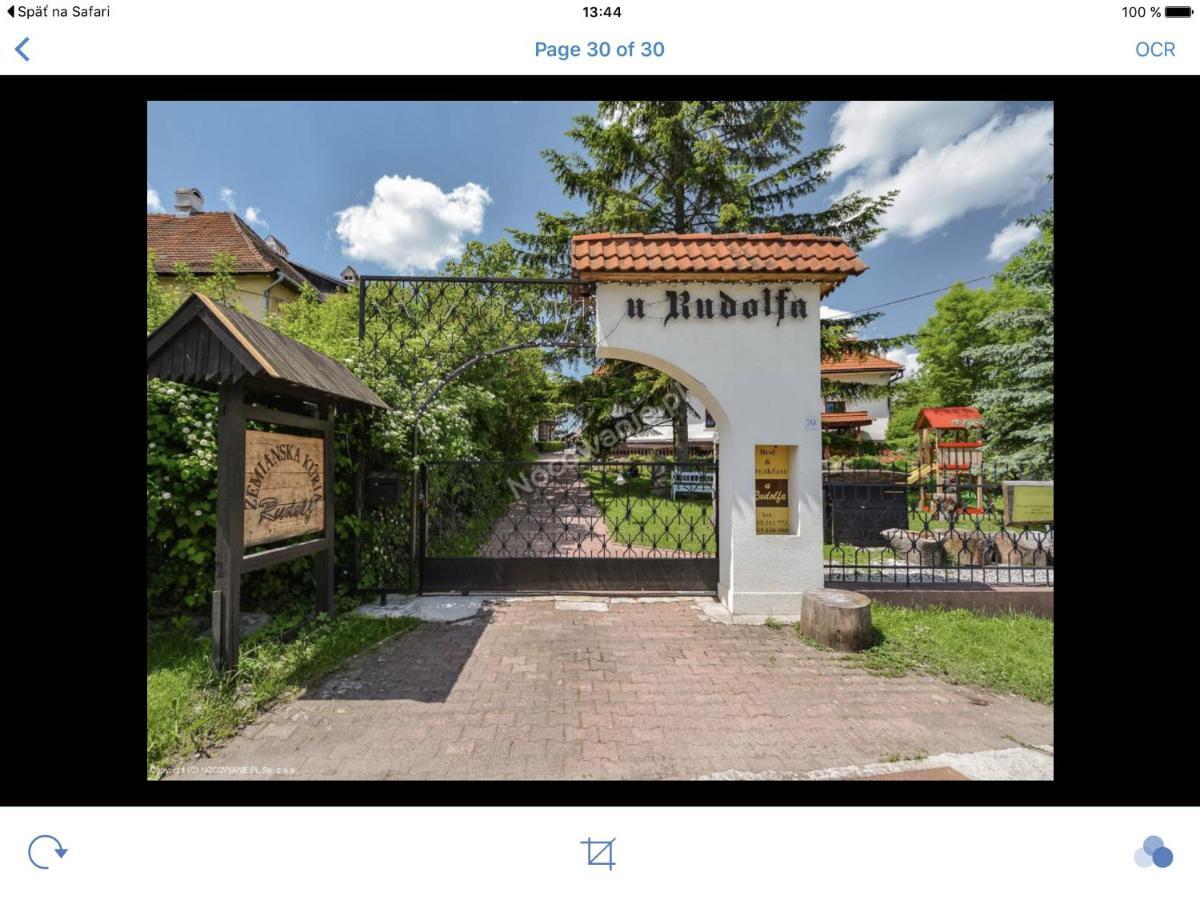 Penzion U Rudolfa Liptovský Ján Exterior foto